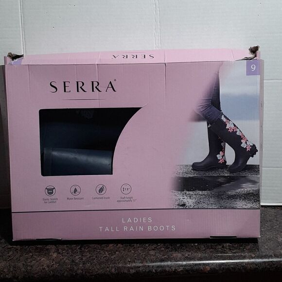 Serra Tall Rainboots...New in Box - Picture 2 of 7